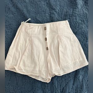 SHEIN Classic Linen Shorts